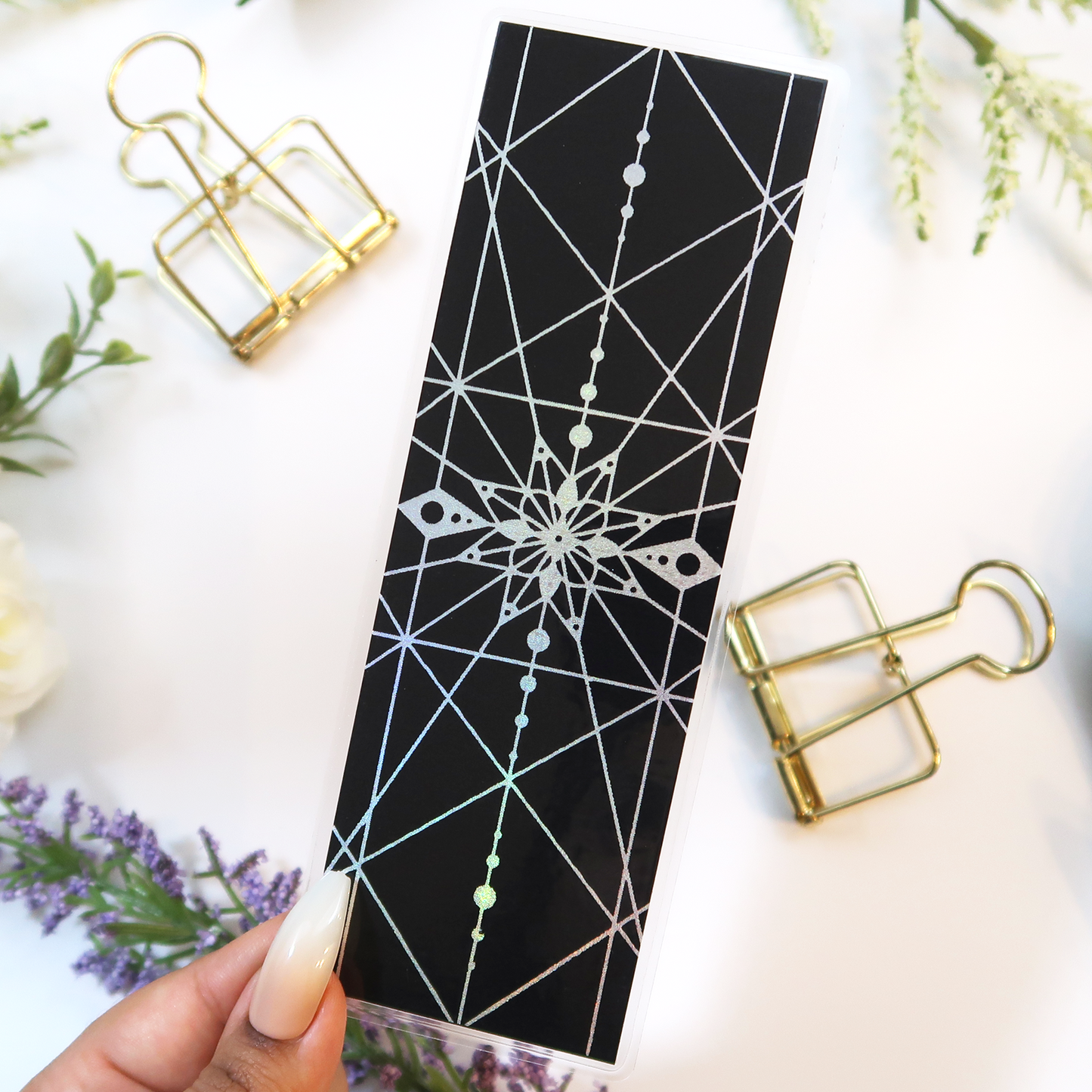 Magical Lines Foil Bookmark