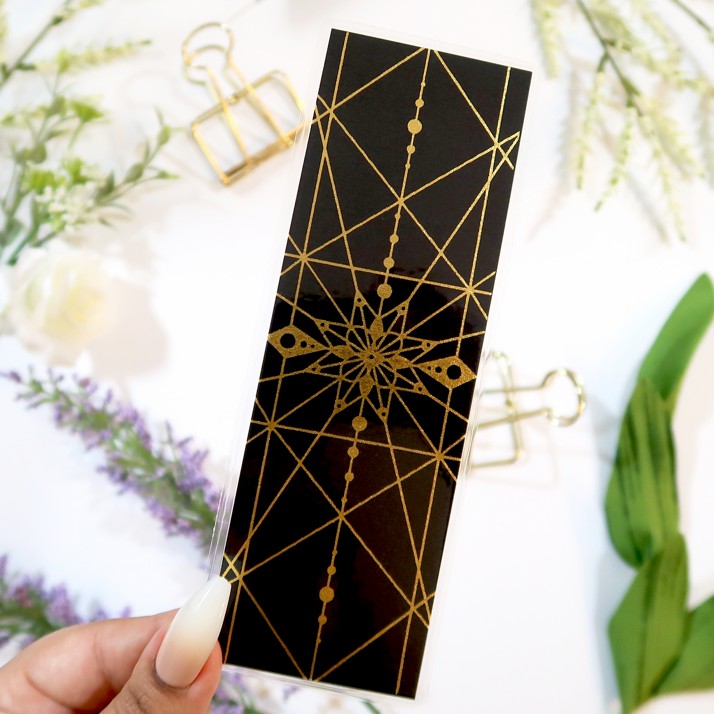Magical Lines Foil Bookmark