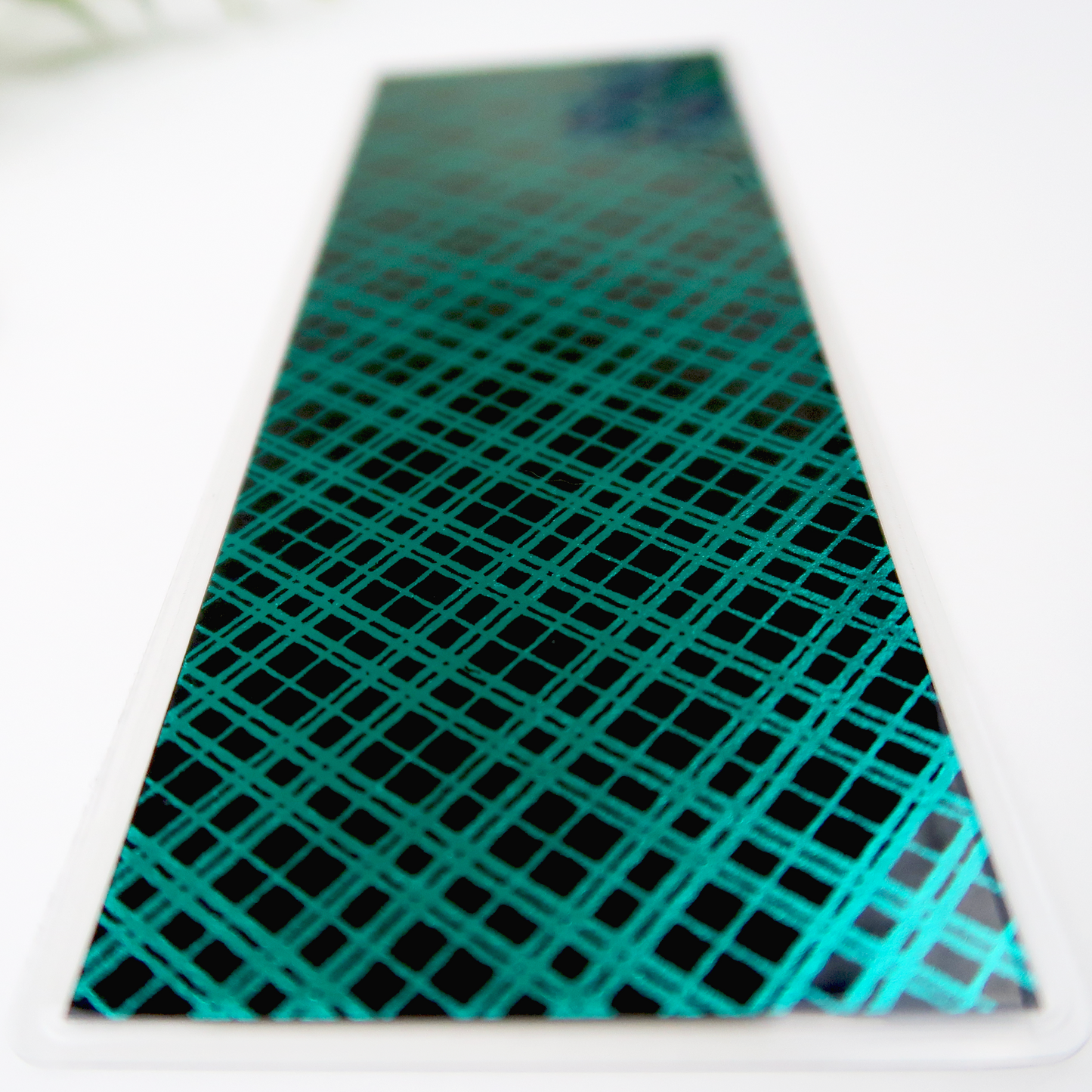 Criss-Cross Foil Bookmark