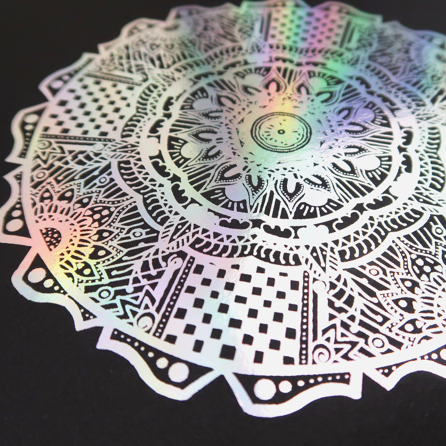 Henna Mandala Foil Print
