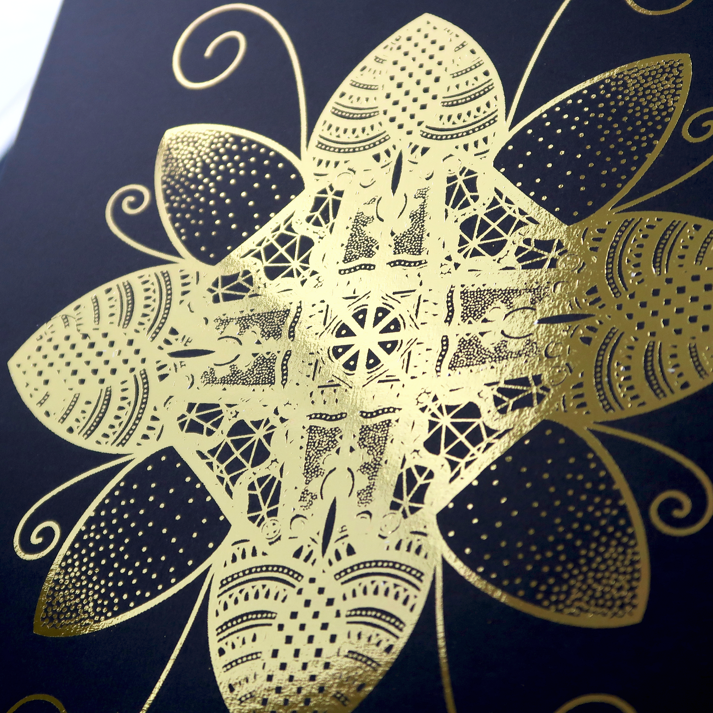 Flower Bug Foil Print