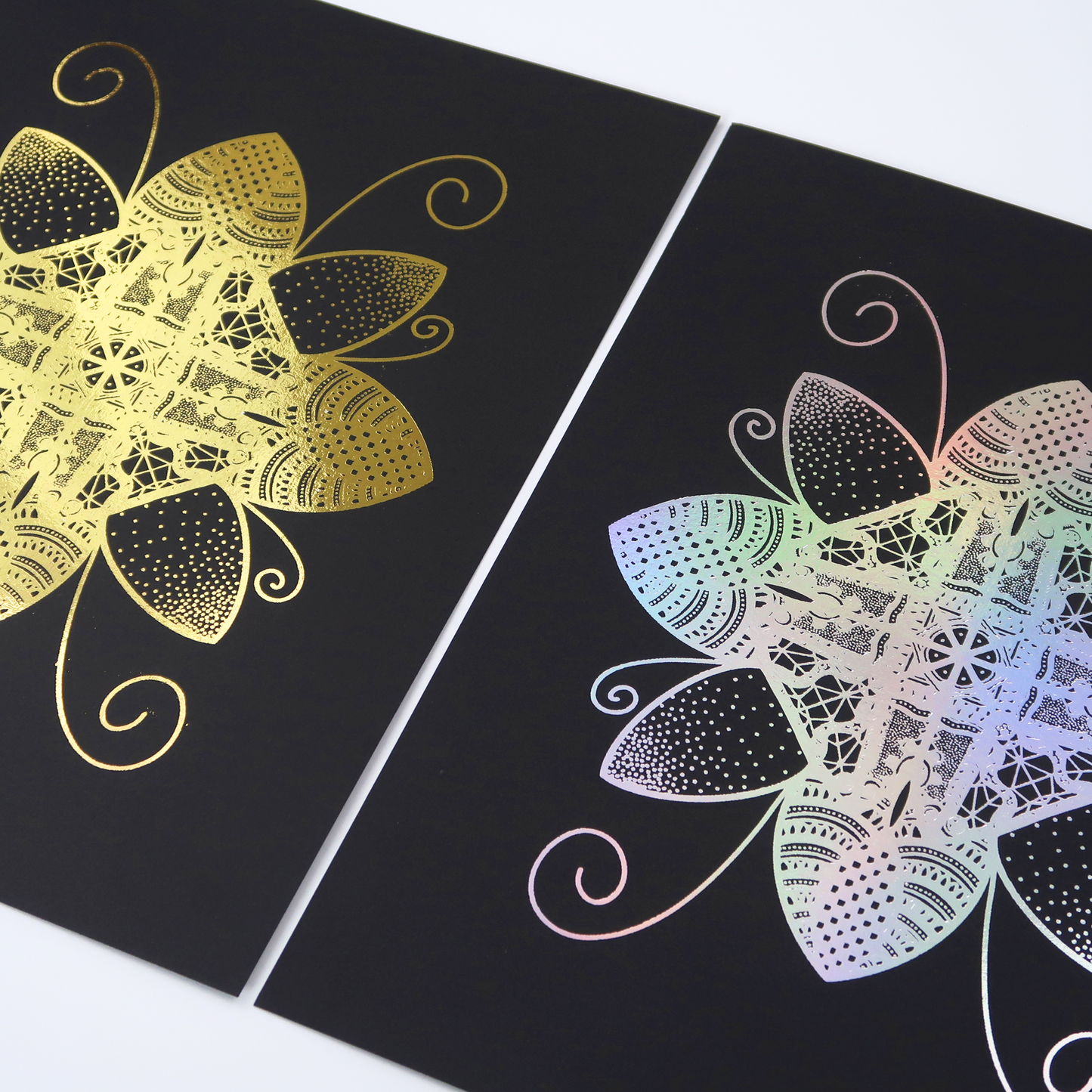 Flower Bug Foil Print