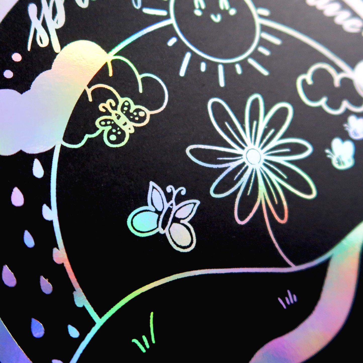 Springtime Sunshine Foil Print