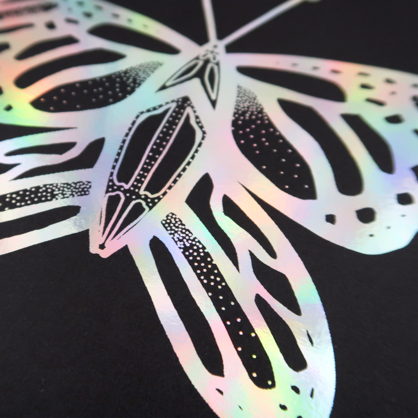 Butterfly Foil Print