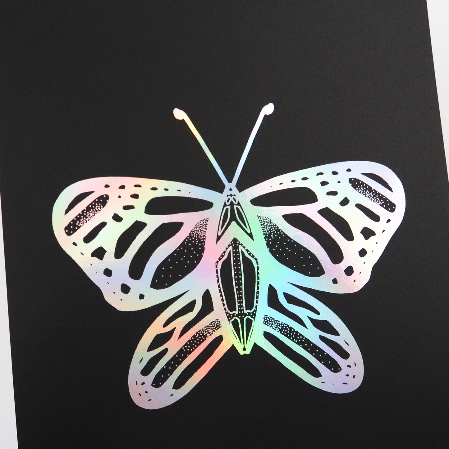 Butterfly Foil Print